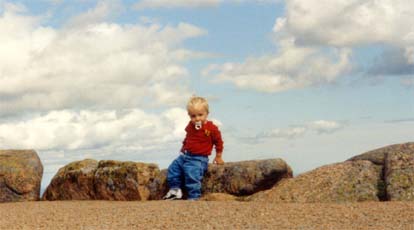 Alex atop Cadillac Mountain