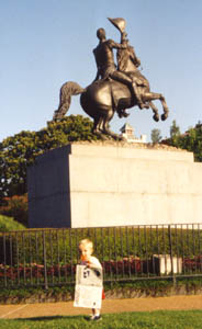 With Old Hickory in Jackson Square
