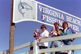 The pier at Virginia Beach